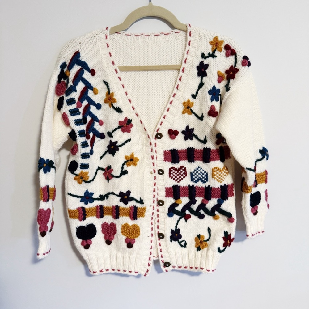 Handmade Knit Cardigan